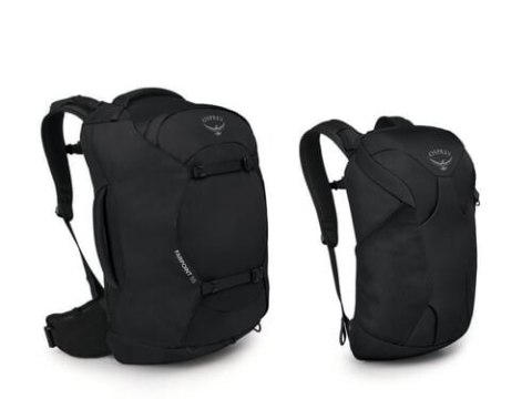 OSPREY PLECAK FARPOINT 55 BLACK (10007393)