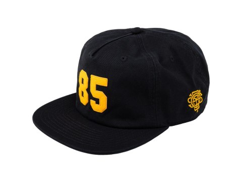 Odyssey Cap '85 Snapback 5-Panel, black/yellow