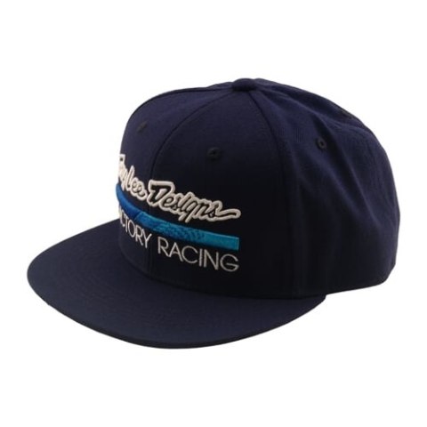 TLD CZAPKA Z DASZKIEM FLAT BILL SNAPBACK FACTORY RACING NAVY / BLUE (78866900)