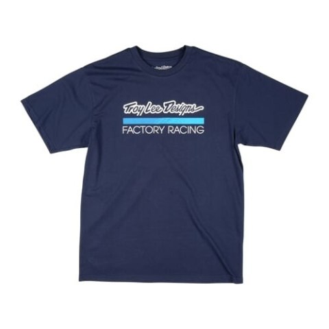 TLD KOSZULKA Z KRÓTKIM RĘKAWEM FACTORY RACING NAVY / BLUE (70166903)