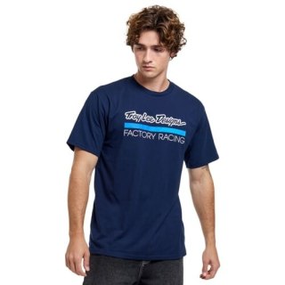 TLD KOSZULKA Z KRÓTKIM RĘKAWEM FACTORY RACING NAVY / BLUE (70166903)