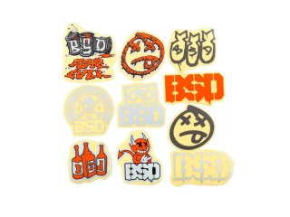 BSD 10 Pack Mixed Stickers 2021