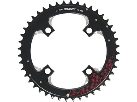 CHAIN RING MTB 44T 104 V4 G2 ALUMINUM 3MM TAPER RED