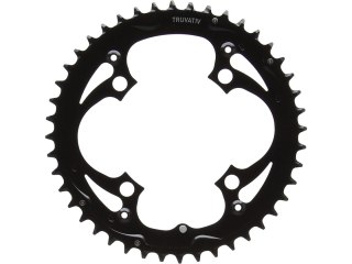 CHAIN RING MTB 48T 104 A V2 STEEL MATTE BLACK (48-38-28)