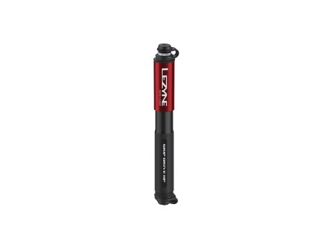 Lezyne Hand Pump Grip Drive HP small, red
