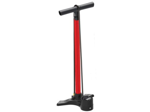 Lezyne Macro Floor Drive Digital Floor Pump, red, 220psi, 63,5cm