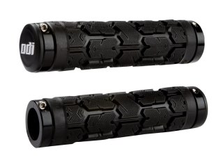 ODI MTB grips Rogue Lock-On black, 130mm black clamps, Bonus Pack