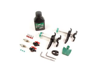 Pro Brake Bleed Kit (includes 2 syringes/fittings, bleed blocks, Torx tool, Crow