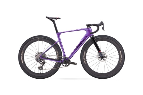 Rower Wilier RAVE SLR ID2 GRX DI2 1X12 GRAFF ALLROAD XL NEON PURPLE