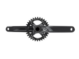 SRAM Crank GX 1000 Fat Bike GXP 100mm Spindle 175 Black w 30t X-SYNC Chainring (