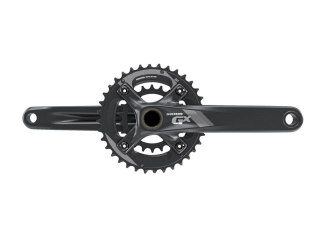 SRAM Crank GX 1000 GXP 10sp 175 Black All Mountain Guard 36-22 (GXP Cups Not Inc