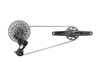 SRAM Kit GX AXS Eagle Transmission E-MTB 104 LK, ohne Kurbelarme, 34T, 10-52T, inkl. Ladegerät, Batterie & Kette