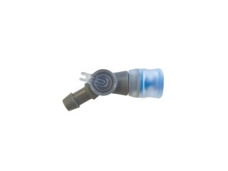 USWE Bite Valve 45° grey/blue with locker and dust cover