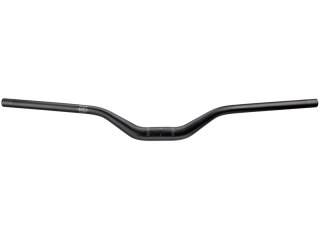 Ambit aluminum handlebar black-black, 800mm, 55mm rise