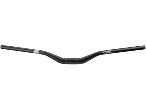 Ambit aluminum handlebar black-grey, 800mm, 45mm rise