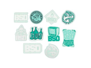 BSD 10 Pack Mixed Stickers 2025