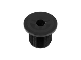 Fork top cap H24 pitch thread Black
