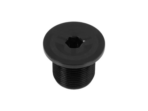 Fork top cap H24 pitch thread Black