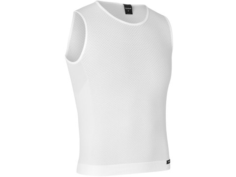 GripGrab PACR Ultralight Sleeveless Base Layer, white, XL