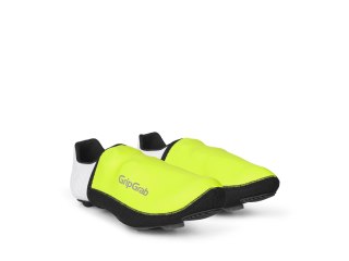 GripGrab PACR Windproof Toe Covers yellow hi-vis, XXXL