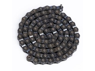 Half Link Chain 86 Links Black