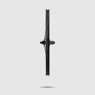 Komplet kół szosowych BLACK INC 48//58 CeramicSpeed bearings Clincher Disc Brake (XDR) wys. stożka przód 48 / tył 58 mm, k. Jet 