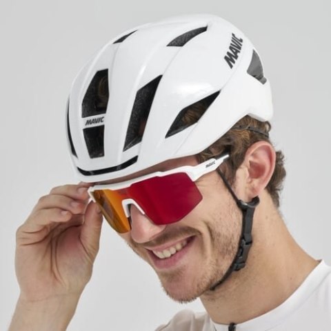 MAVIC OKULARY SHIELD WHITE/RED (G000792)