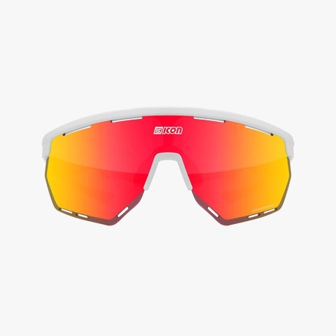 Okulary SCICON AEROWING White Gloss - SCNPP Multimirror Red