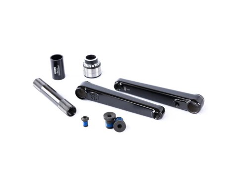 Vice V2 3pc Chromoly Crank with mid 24mm / 175mm Black