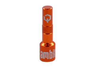 Ambit Tubeless Valve Adapters Realm orange