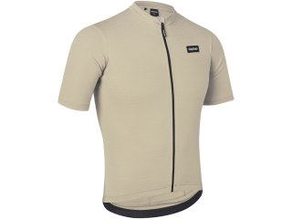 GripGrab EXPLR Merinotech Short Sleeve Jersey, beige, L