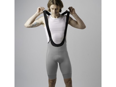 GripGrab PACR Bib Shorts grey, S