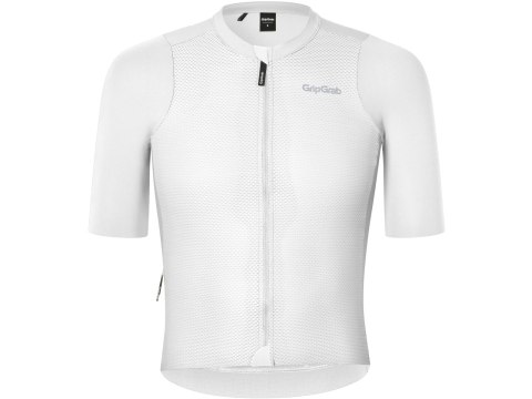 GripGrab PACR Lightweight Short Sleeve Jersey, white, S
