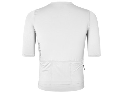 GripGrab PACR Lightweight Short Sleeve Jersey, white, S