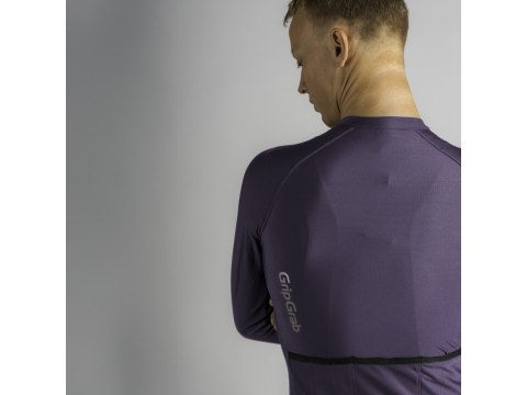GripGrab PACR Long Sleeve Jersey purple, S