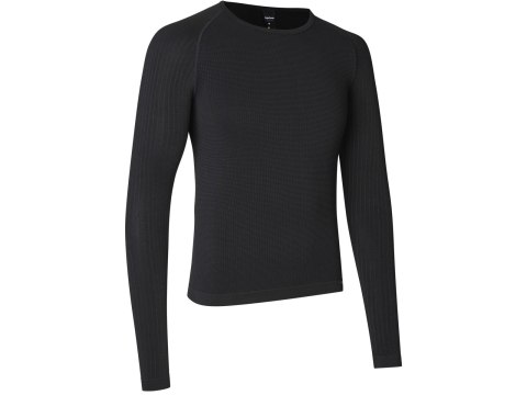 GripGrab PACR Spring-Autumn Long Sleeve Base Layer, black, XL