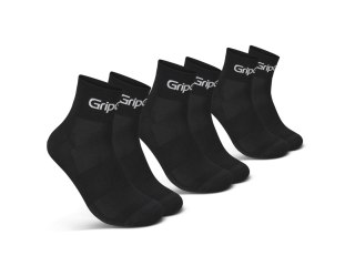 GripGrab RIDE Low Cut Socks 3-Pack black, L
