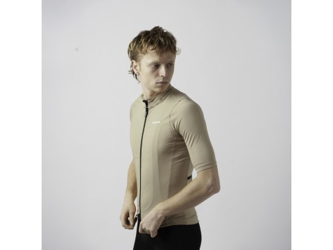 GripGrab RIDE Short Sleeve Jersey beige, S