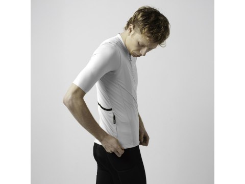 GripGrab RIDE Short Sleeve Jersey white, S