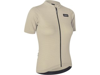 GripGrab Ws EXPLR Merinotech Short Sleeve Jersey, beige, L