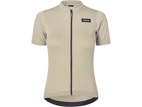 GripGrab Ws EXPLR Merinotech Short Sleeve Jersey, beige, XS
