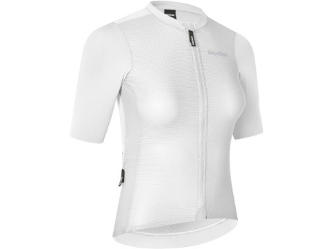 GripGrab Ws PACR Lightweight Short Sleeve Jersey, white, XS