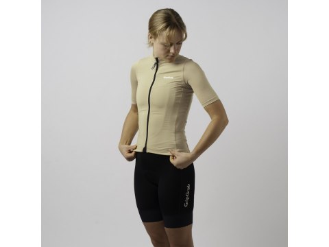 GripGrab Ws RIDE Short Sleeve Jerse beige, XS