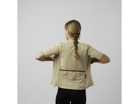 GripGrab Ws RIDE Short Sleeve Jerse beige, XS