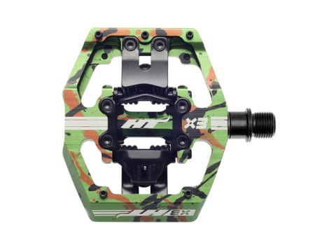 HT Pedals X3 Green Camo