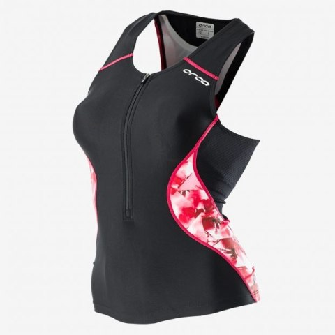 Orca TOP damski CORE S/10 czarno-RÓŻOWY