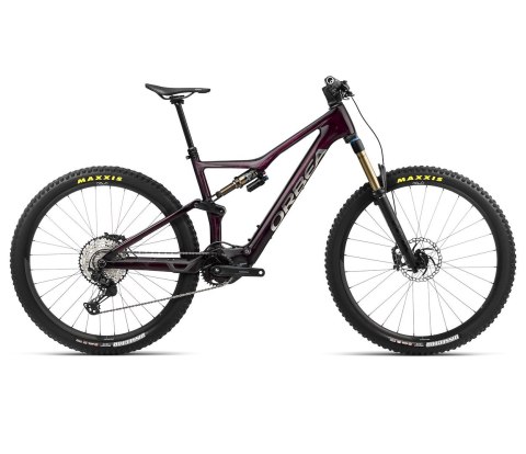 Orbea rower elektryczny RISE M10 L Wine Red Carbon View - Titan (Gloss)