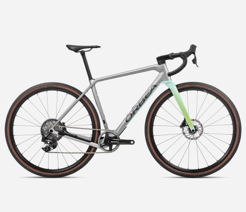 Orbea rower gravelowy TERRA M21eTEAM 1X XS Silver - Green