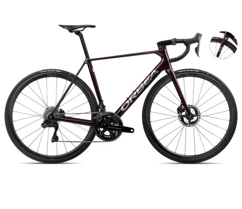 Orbea rower szosowy ORCA M10iLTD PWR 57 Wino-Tytan