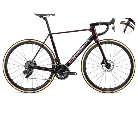 Orbea rower szosowy ORCA M21eLTD PWR 57 Wino-Tytan